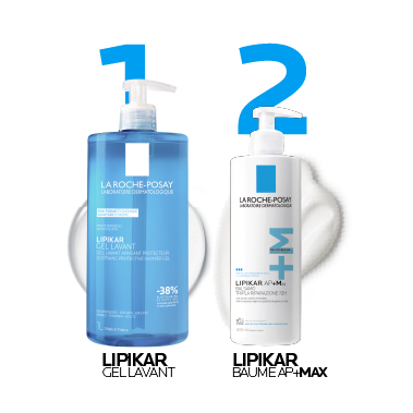 La Roche-Posay Lipikar - Gel Lavant Gel Doccia Detergente Delicato Per Pelle Secca E Sensibile 1 Litro