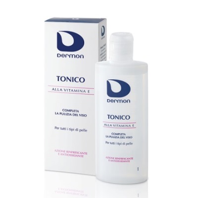 Dermon Tonico Viso alla Vitamina E 200 ml