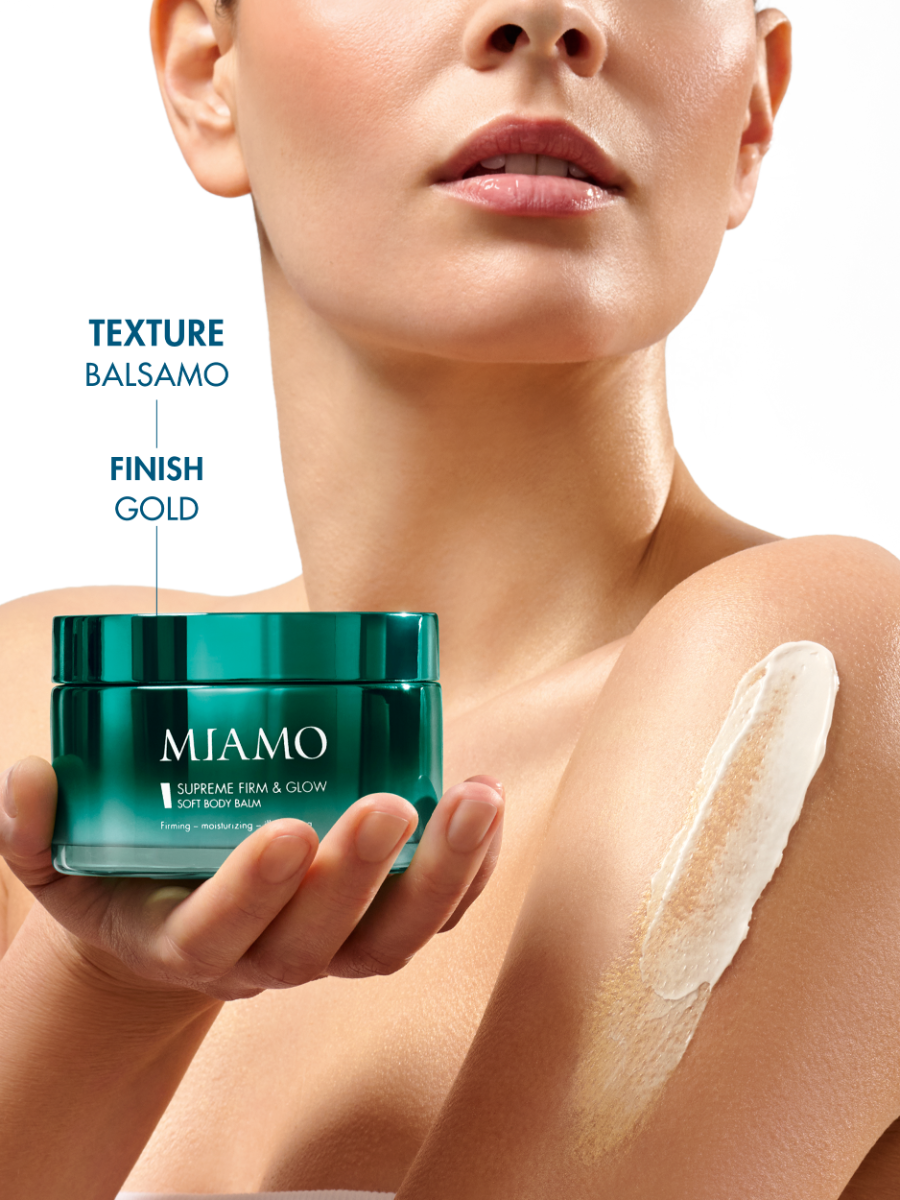 Miamo - Supreme Firm & Glow Soft Body Balm - Balsamo Corpo Rassodante, Idratante E Illuminante 200 ml