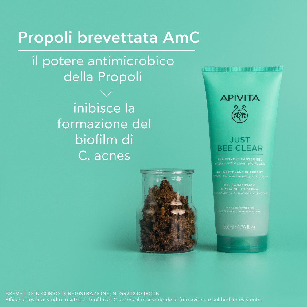 Apivita Just Bee Clear Gel Detergente Purificante