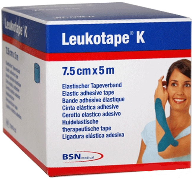 LEUKOTAPE K ROSSO CER 7,5X5