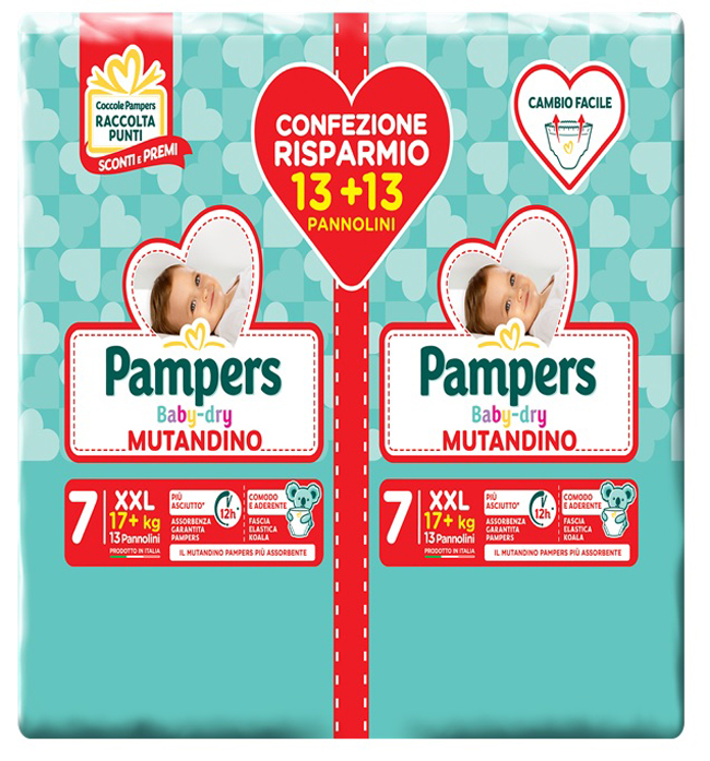 PAMPERS BD MUT DUODWCT XXL 26P