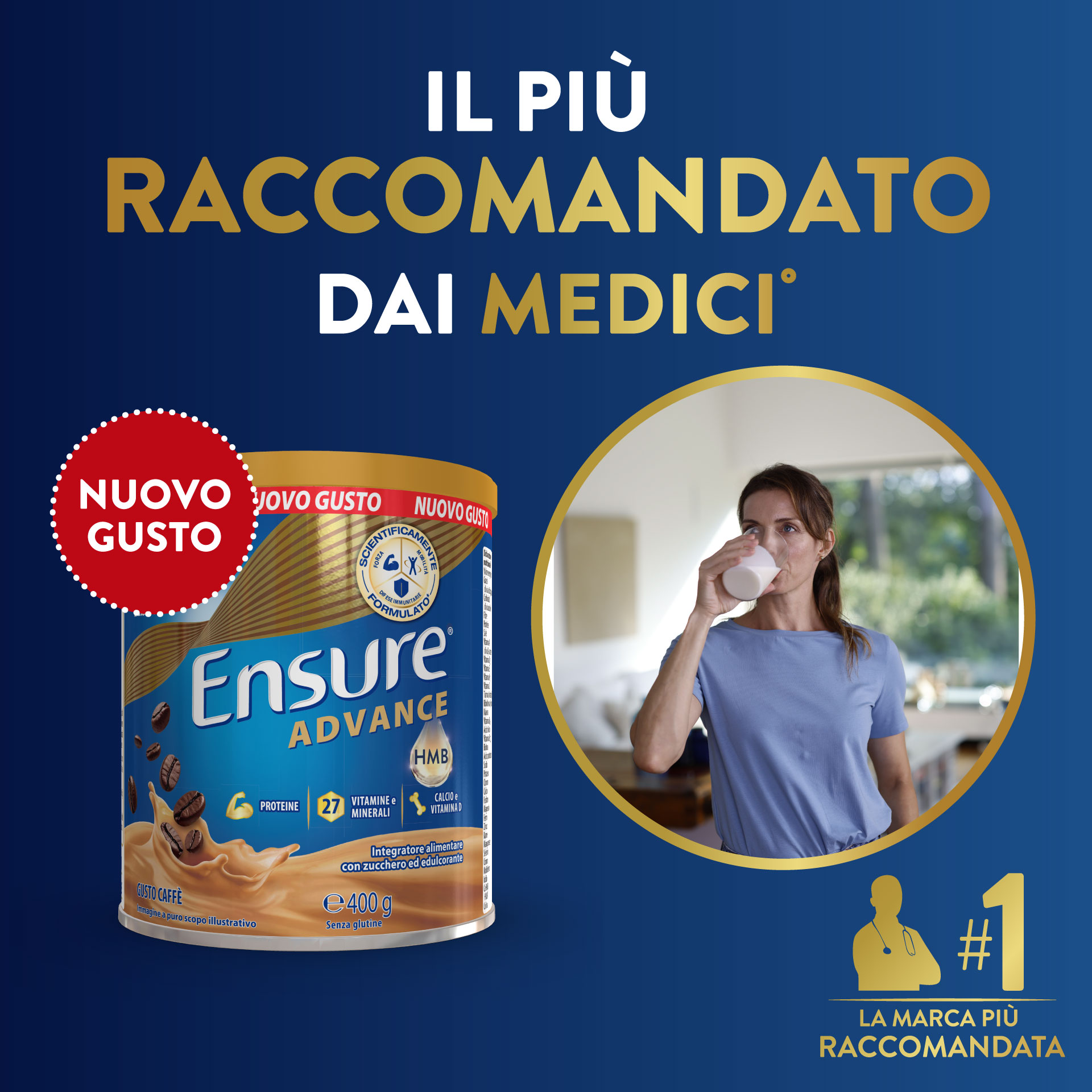 ENSURE ADVANCE CAFFE' 400G