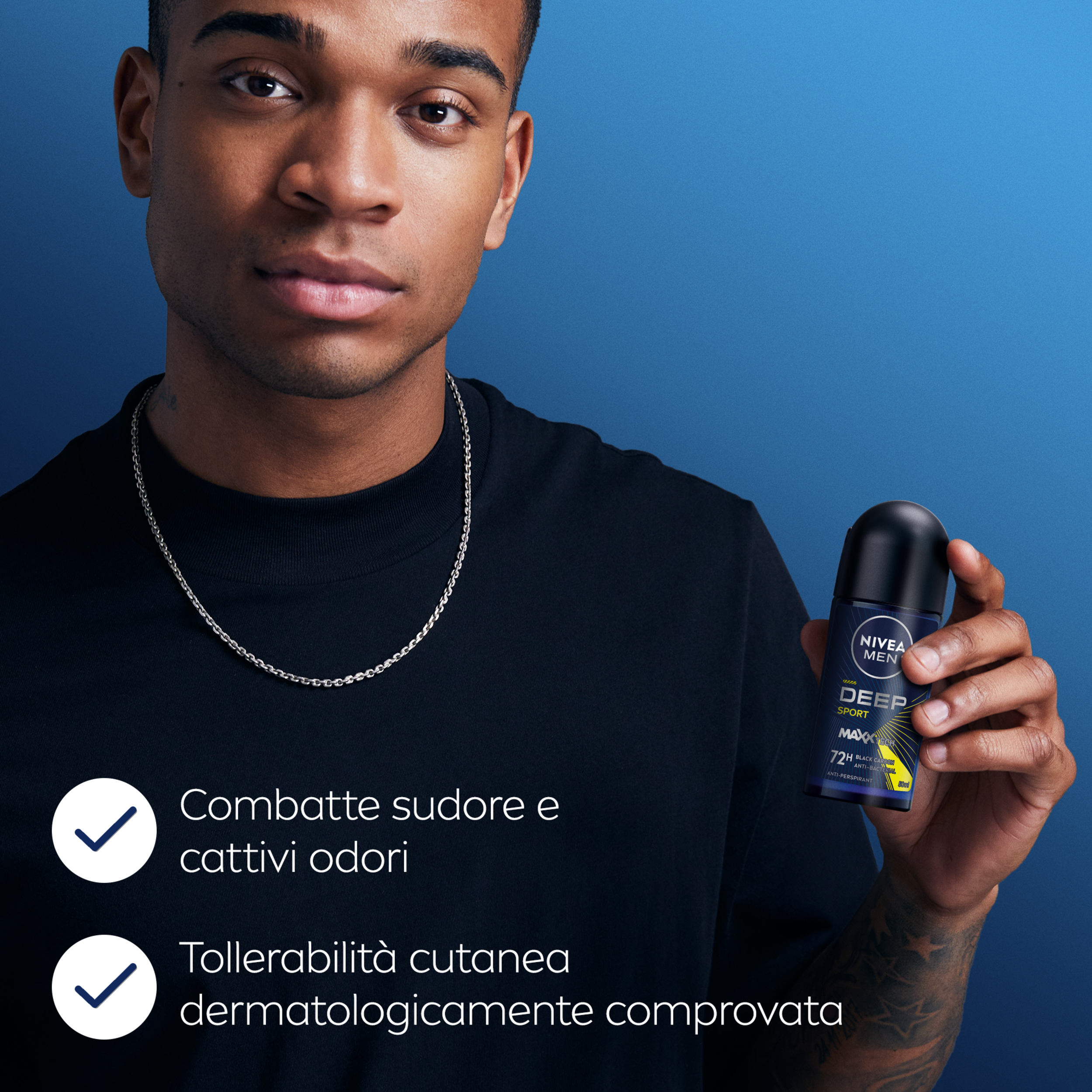 NIVEA MEN DEEP SPORT ROLL 50ML