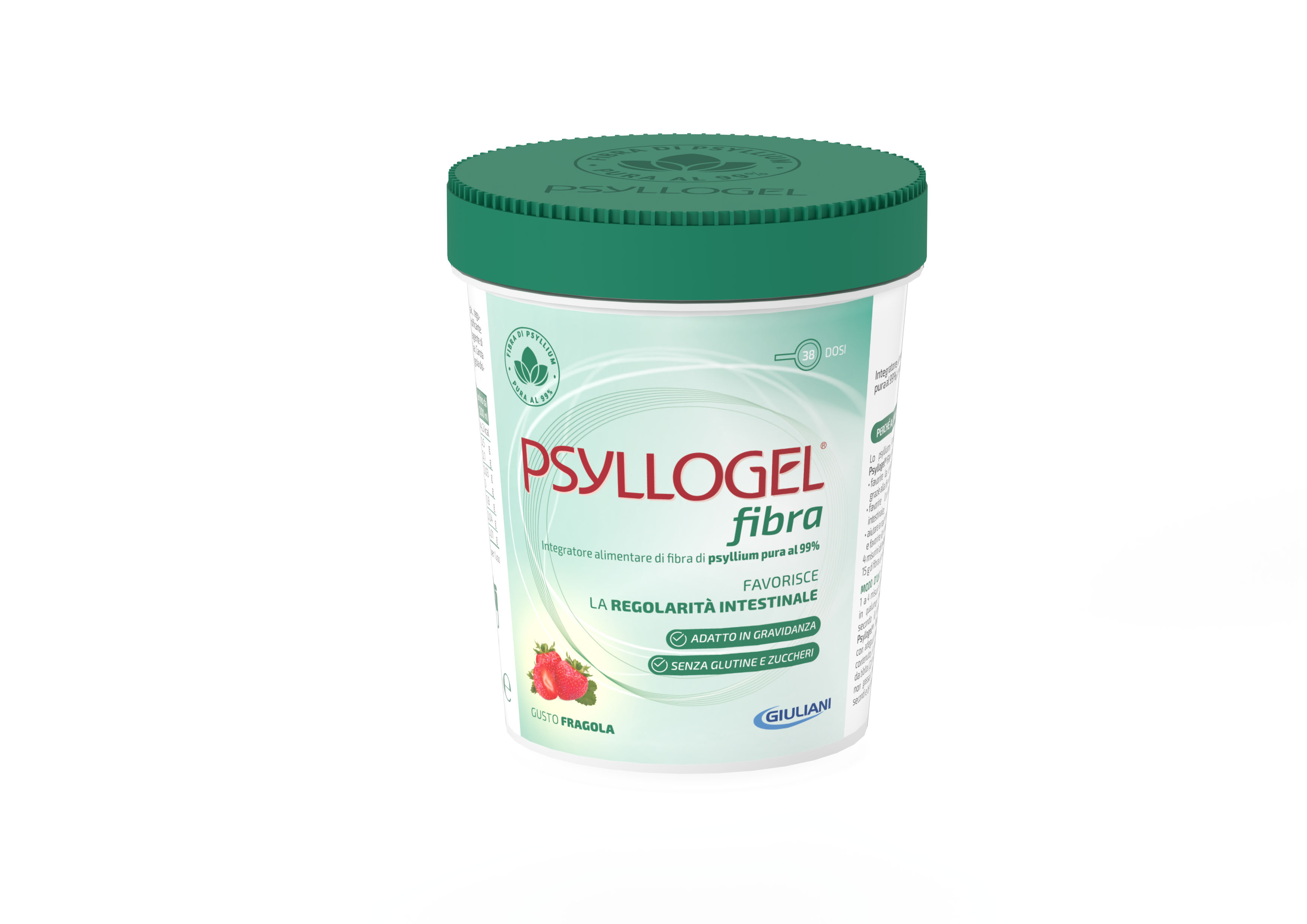 Psyllogel Fibra Integratore Gusto Fragola Senza Zucchero 170 g