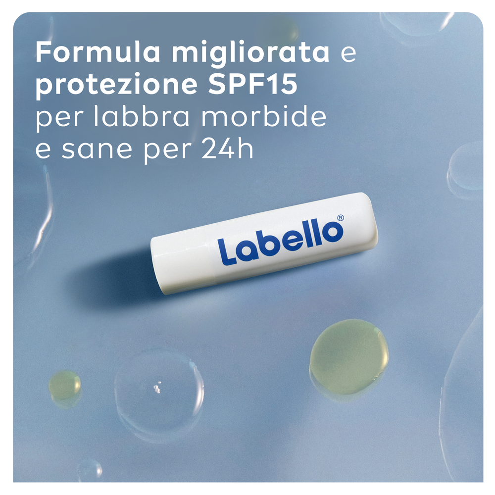 Labello Med Repair 4.8 g, Burrocacao labbra idratante e riparatore con vitamina E e SPF 15