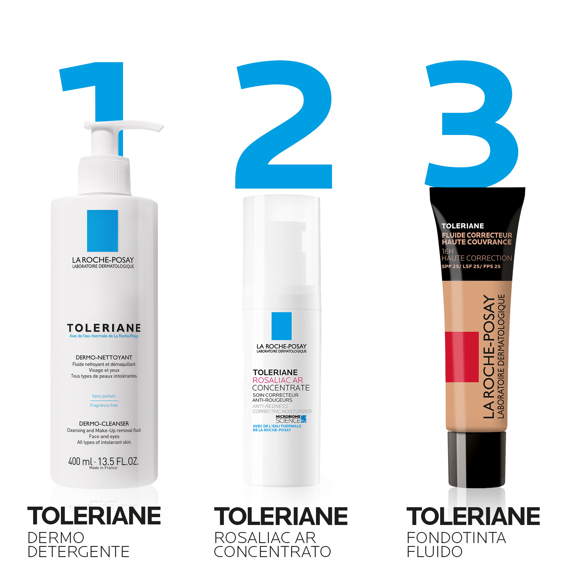 La Roche-Posay Toleriane - Fondotinta Fluido Ad Alta Coprenza N 10