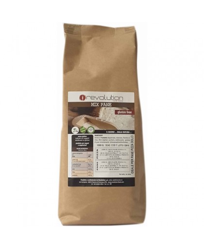 Revolution Mix Preparato Per Pane Pizza e Dolci Senza Glutine 1 kg