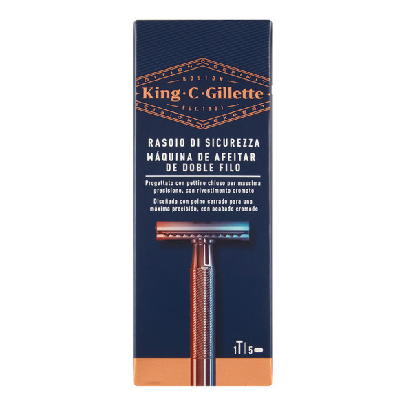 GILLETTE KING RAS/SICUREZZA 5UP