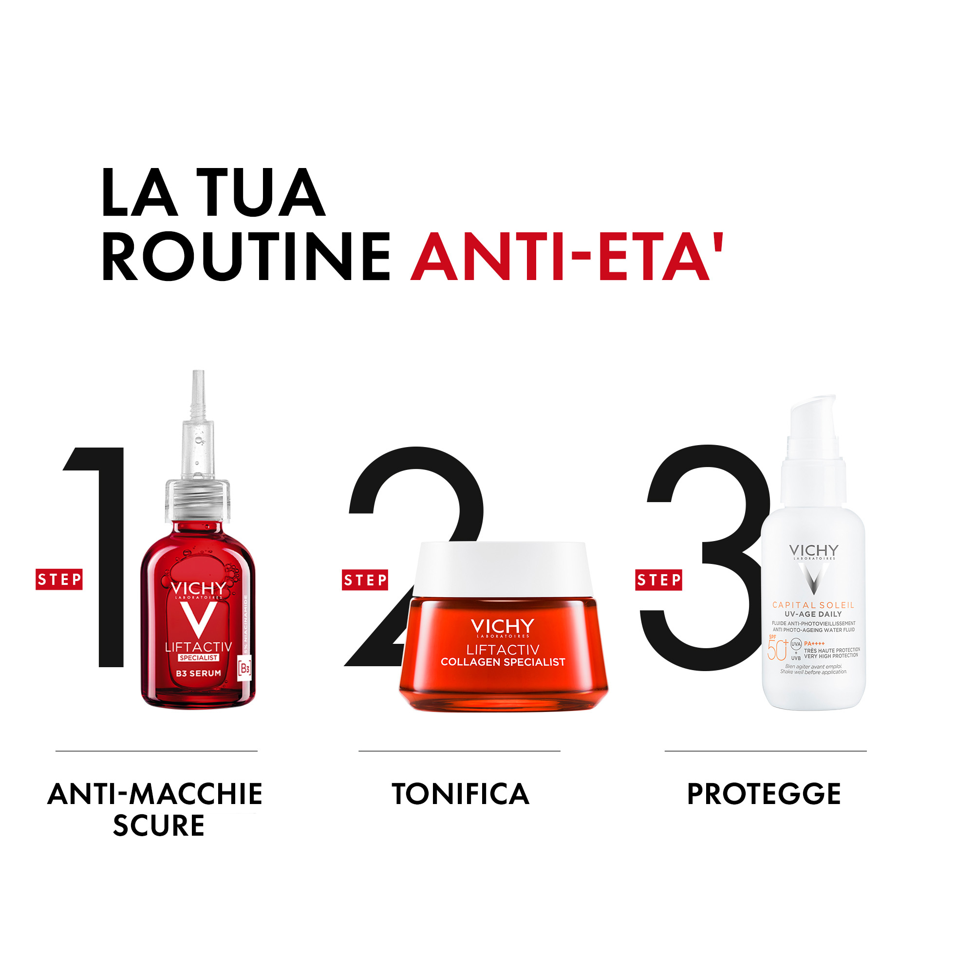 Vichy Capital Soleil UV-Age Daily SPF50+ Fluido Anti Fotoinvecchiamento 40 ml