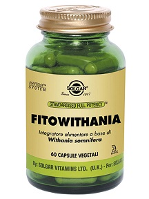 Solgar Fitowithania Integratore Stachezza Fisica Mentale 60 Capsule