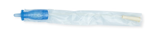 CATETERE MONOUSO AUTOLUBRICANTE ADVANCE PUNTA TIEMANN CH12 LUNGHEZZA 40CM 30 PEZZI