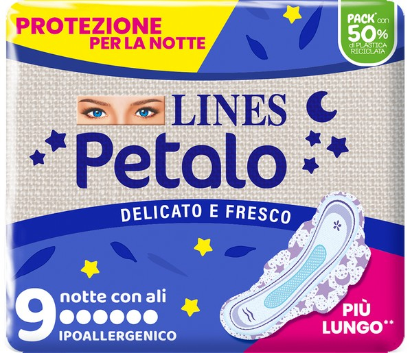LINES PETALO BLU NOTTE 9PZ