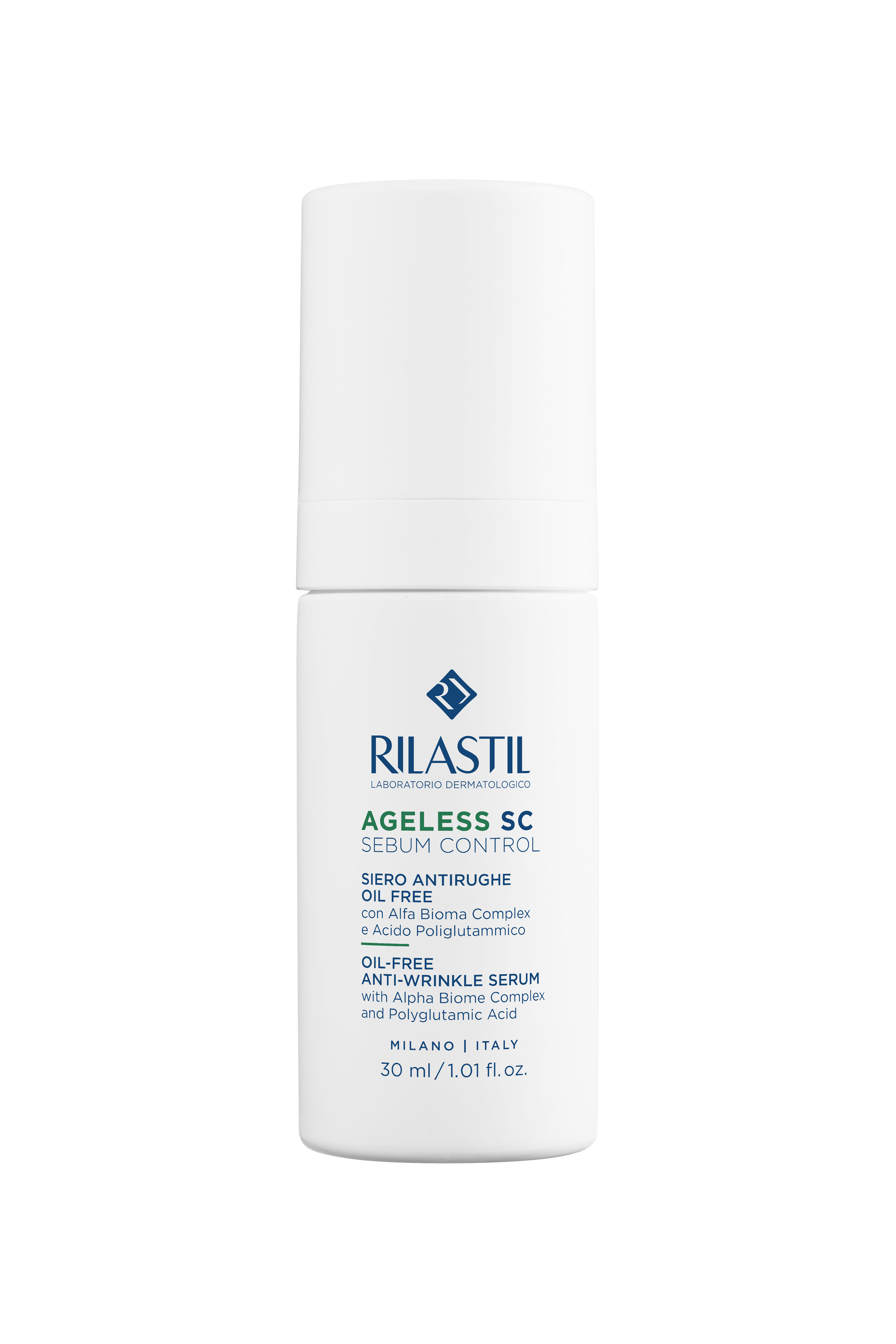 Rilastil Ageless CC Sebum Control - Siero Antirughe Viso 30 ml