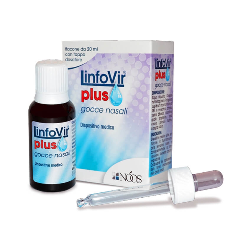 Nòos Linfovir Plus Gocce Nasali 20ml