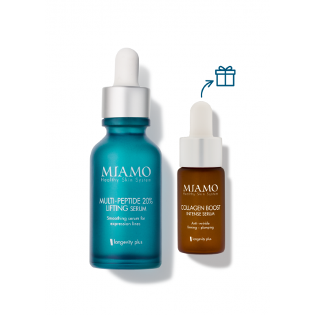 Miamo cofanetto Multi Peptide 20% Lifting Serum 30 ml + Miamo Collagen Boost 10 ml OMAGGIO