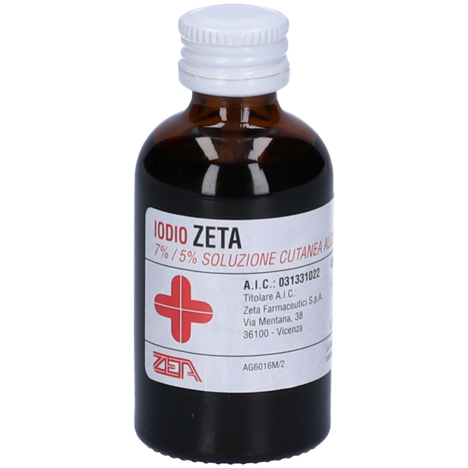 Iodio Zeta 7%-5% Soluzione Cutanea Alcoolica 30 ml