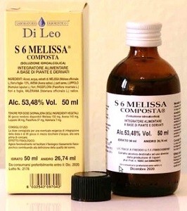 Di Leo Sonno Herb S6 Melissa Soluzione Idroalcolica 50 ml