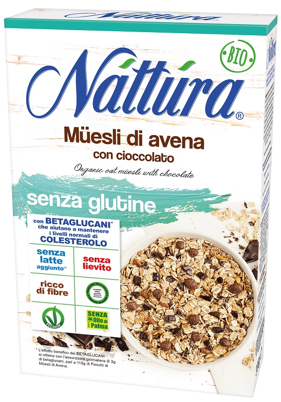 NATTURA MUESLI DI AVENA C/CIOC
