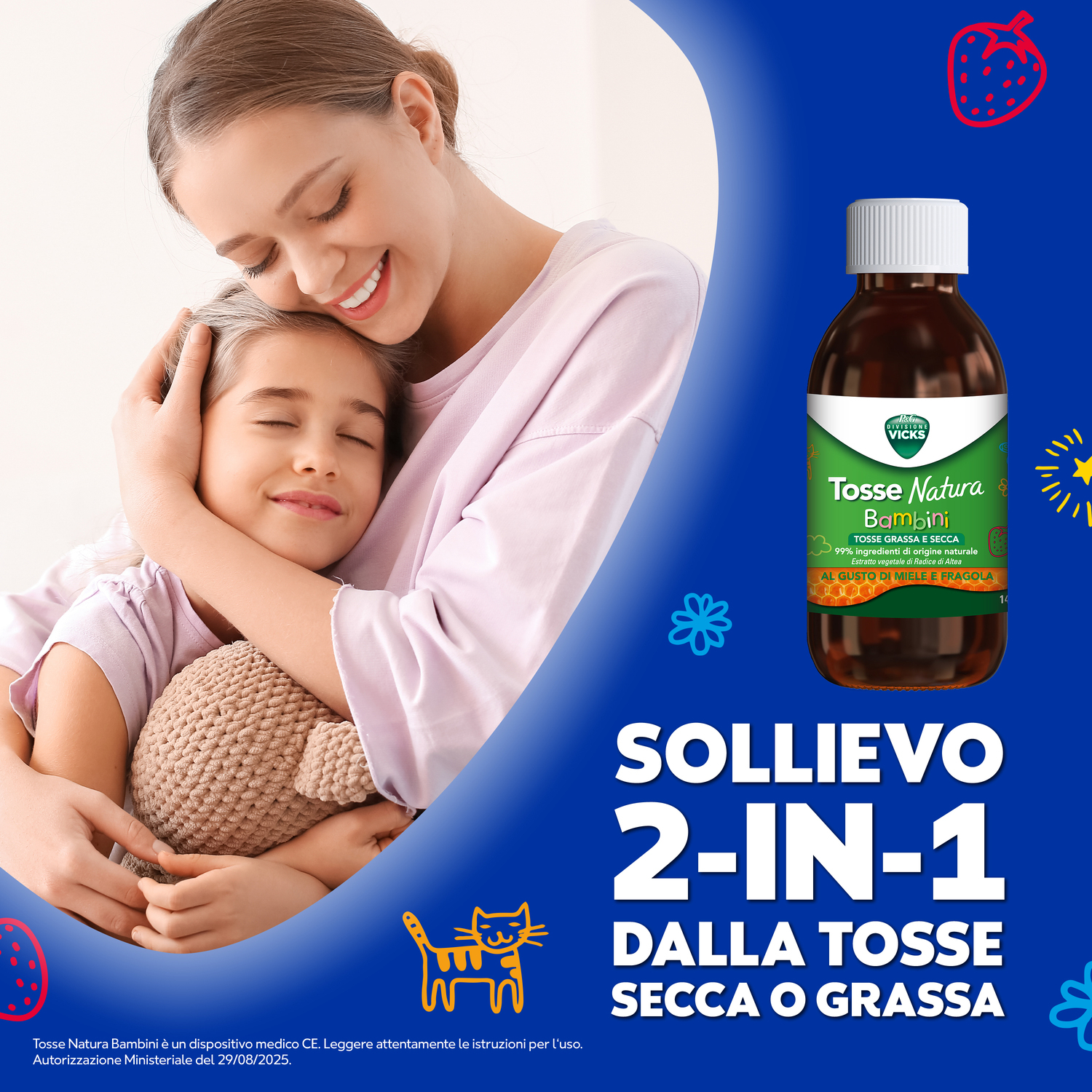 VICKS TOSSE NATURA BAMBINI
