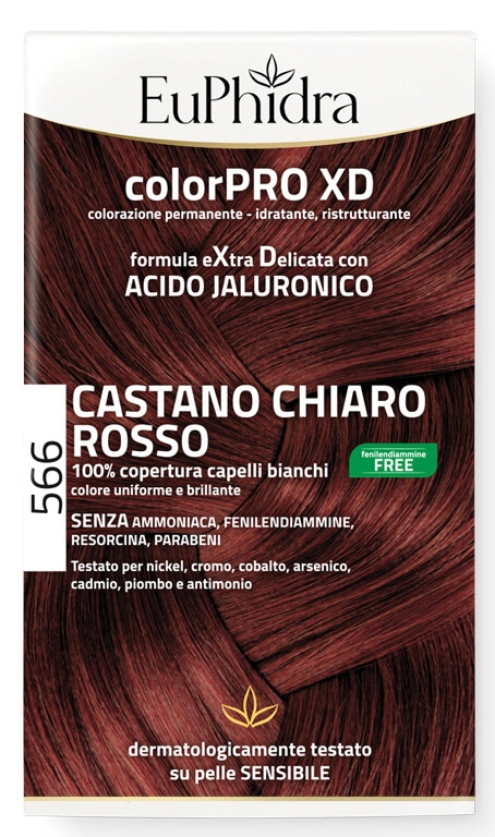 EUPHIDRA COLORPRO XD566 CASTANO CHIARO-ROSSO
