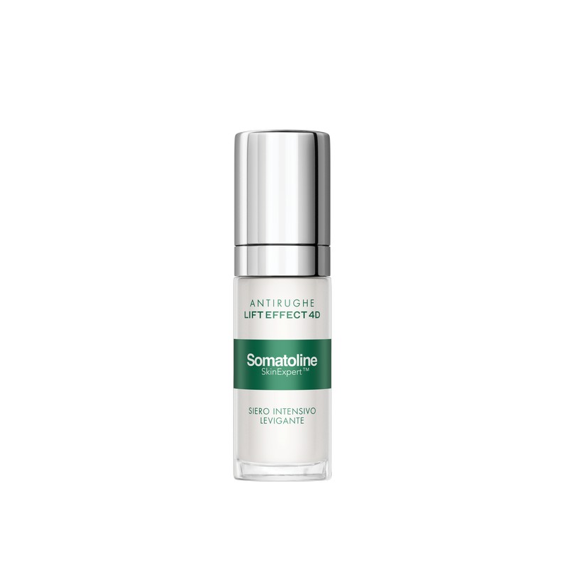 Somatoline SkinExpert, Lift Effect 4D Siero Intensivo Viso Filler Antirughe, Siero Viso   Anti-età,  Acido Ialuronico   30ml