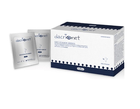 Steve Jones DacrioNet Garze Oftalmiche Monouso 16 Pezzi