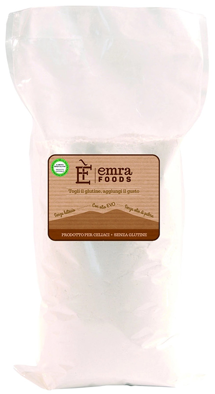 Emra Food Mix Farina Pane Pizza Senza Glutine 1 Kg