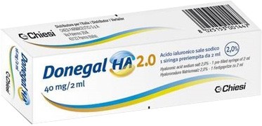 Donegal HA 2.0 sostituto del liquido sinoviale per le articolazioni siringa 2ml