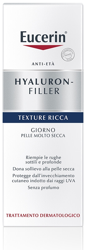 Eucerin Hyaluron-Filler Texture Ricca Crema Giorno 50 mL