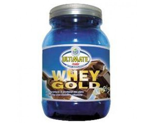 Ultimate Sport Whey Gold 100% Integratore Proteico Gusto Fragola 750 g