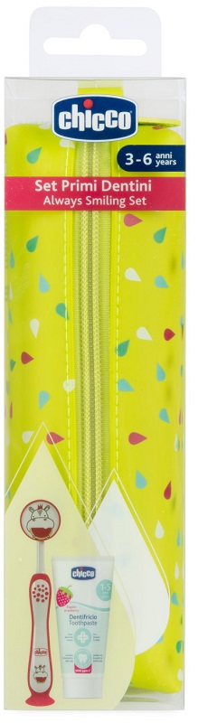 CHICCO Set Dentale Rosa 3-6 Anni