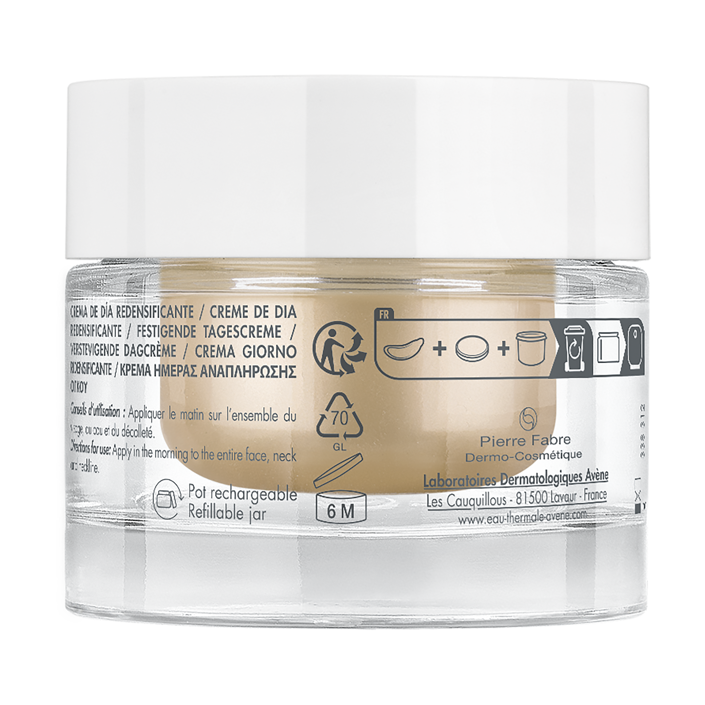 Eau Thermale Avène DERMABSOLU Crema Giorno Ridensificante - ANTI-ETA' 50 ml