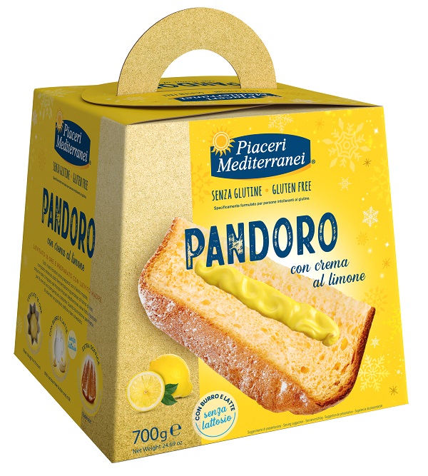 PIACERI MEDITERRANEI Pandoro Limone 700g