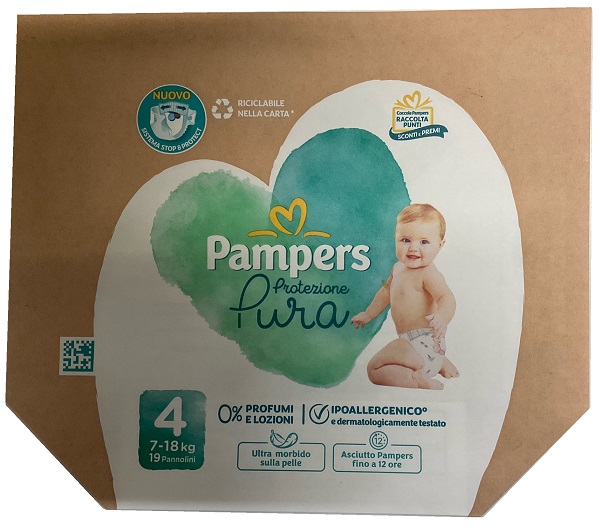 PAMPERS PROTEZIONE PURA MAX19P