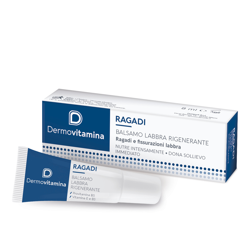 Dermovitamina Ragadi Labbra Balsamo Riparatore 8 ml