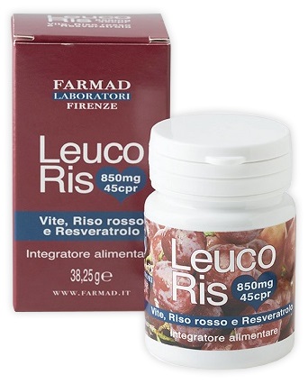 LEUCORIS 45CPR 850MG