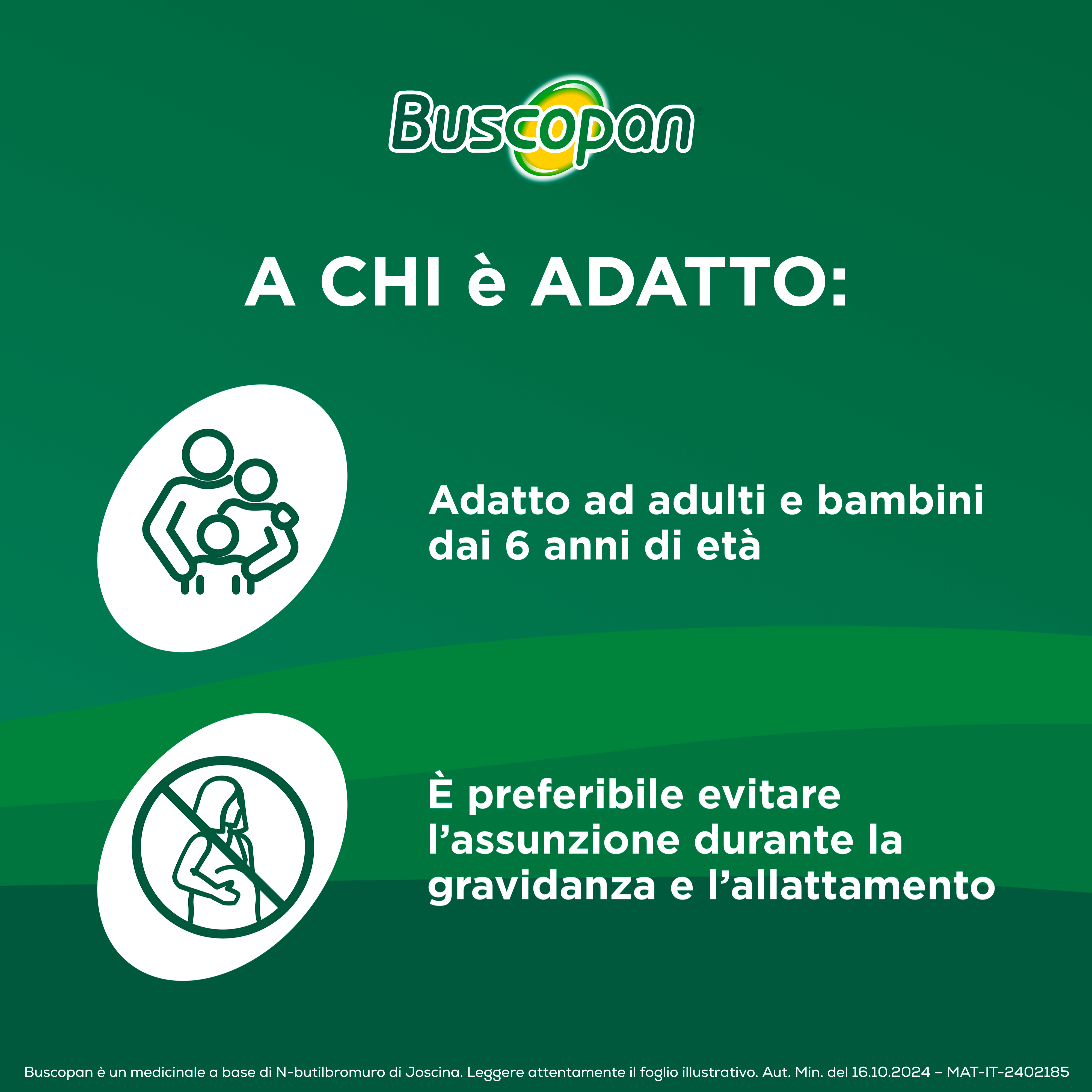 Buscopan Contro Mal di Pancia, Dolori e Crampi Addominali, 40 Compresse Rivestite