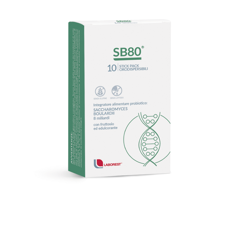 SB80 integratore equilibrio flora intestinale 10 stick pack