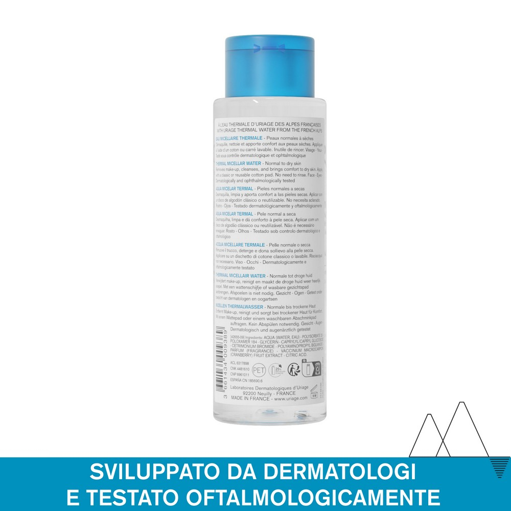 URIAGE Acqua micellare termale di Uriage per pelle da normale a secca - 250ML