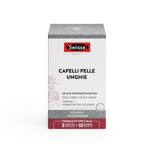 SWISSE CAPELLI PELLE E UNGHIE 100 COMPRESSE