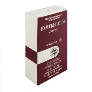 Sanum Exmykehl D3 Rimedio Omeopatico Contro la Micosi 10 Supposte