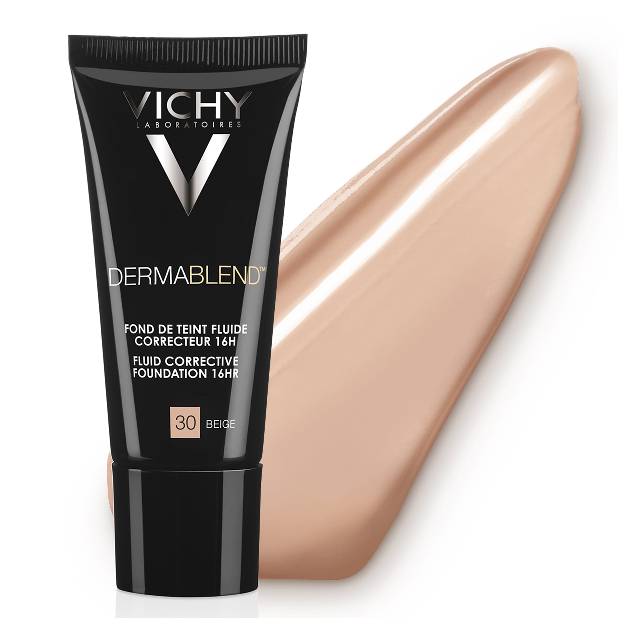 Vichy Dermablend Fondotinta Correttore Fluido 16h tonalità 30 - 30 ml correttore fino a 16 ore