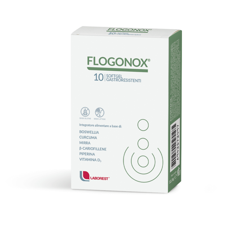 Flogonox Integratore per sistema uro genitale 10 cps softgel