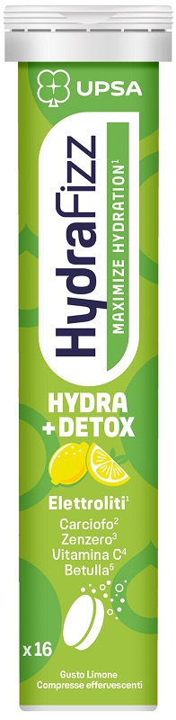 UPSA HYDRAFIZZ DETOX 16CPR EFF
