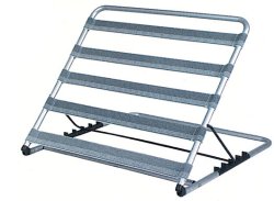 Farmacare Alza Cuscino Regolabile In Tubo Di Lega Leggera