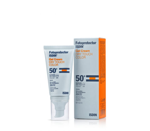 Isdin Sunscreen Spf 50+ Gel Cream Dry Touch Color 50ml