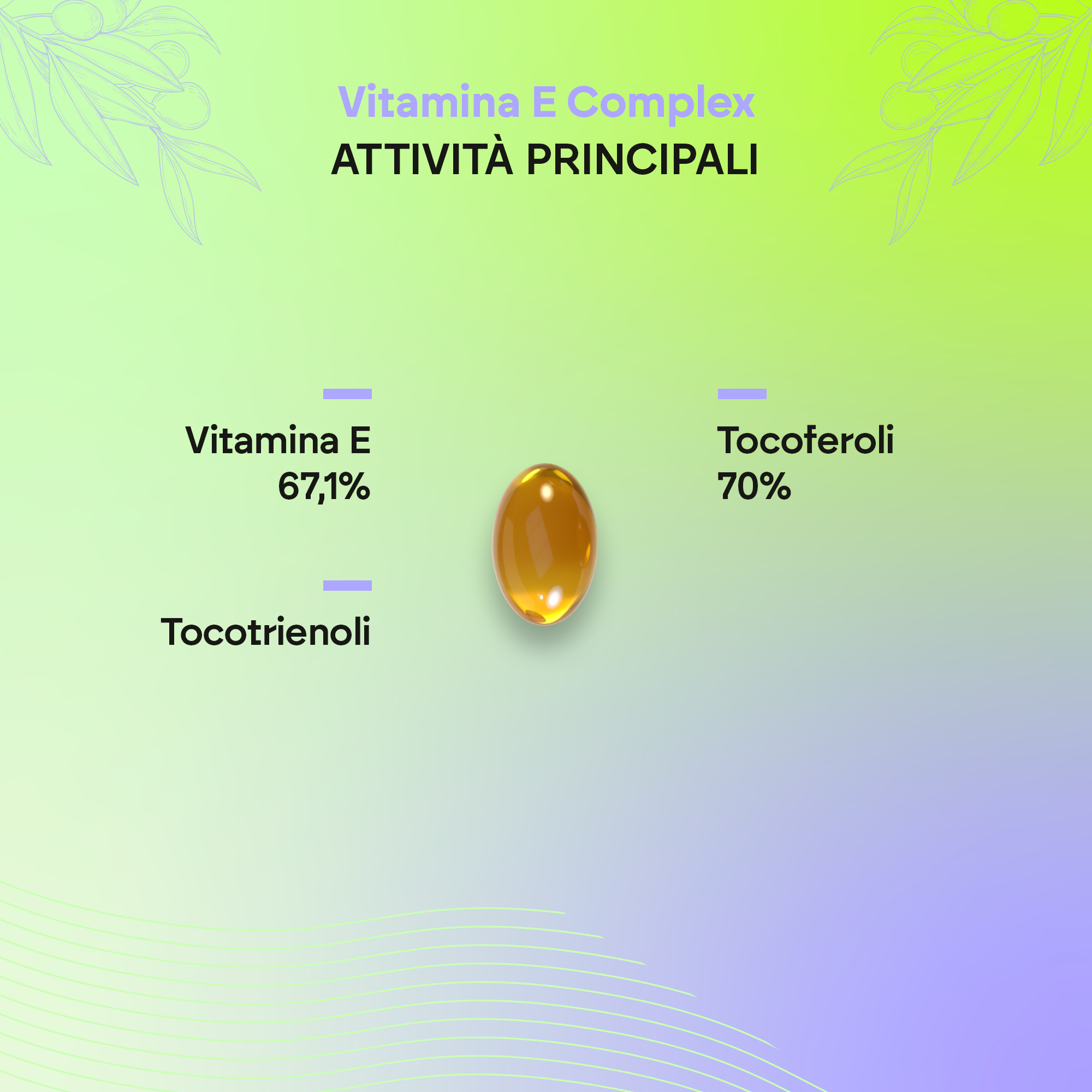 Nutralie Vitamina E Complex 60 Capsule - Integratore Antiossidante