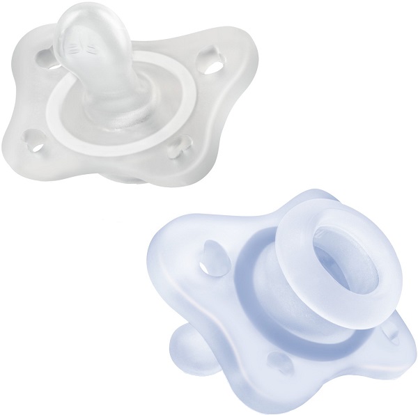 CHICCO Gommotto Physio Mini Azz.0-2m 2pz