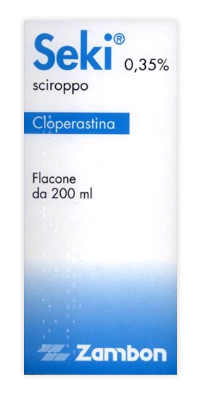 Seki Sciroppo Tosse Secca 3,54 mg/ml Flacone 200 ml
